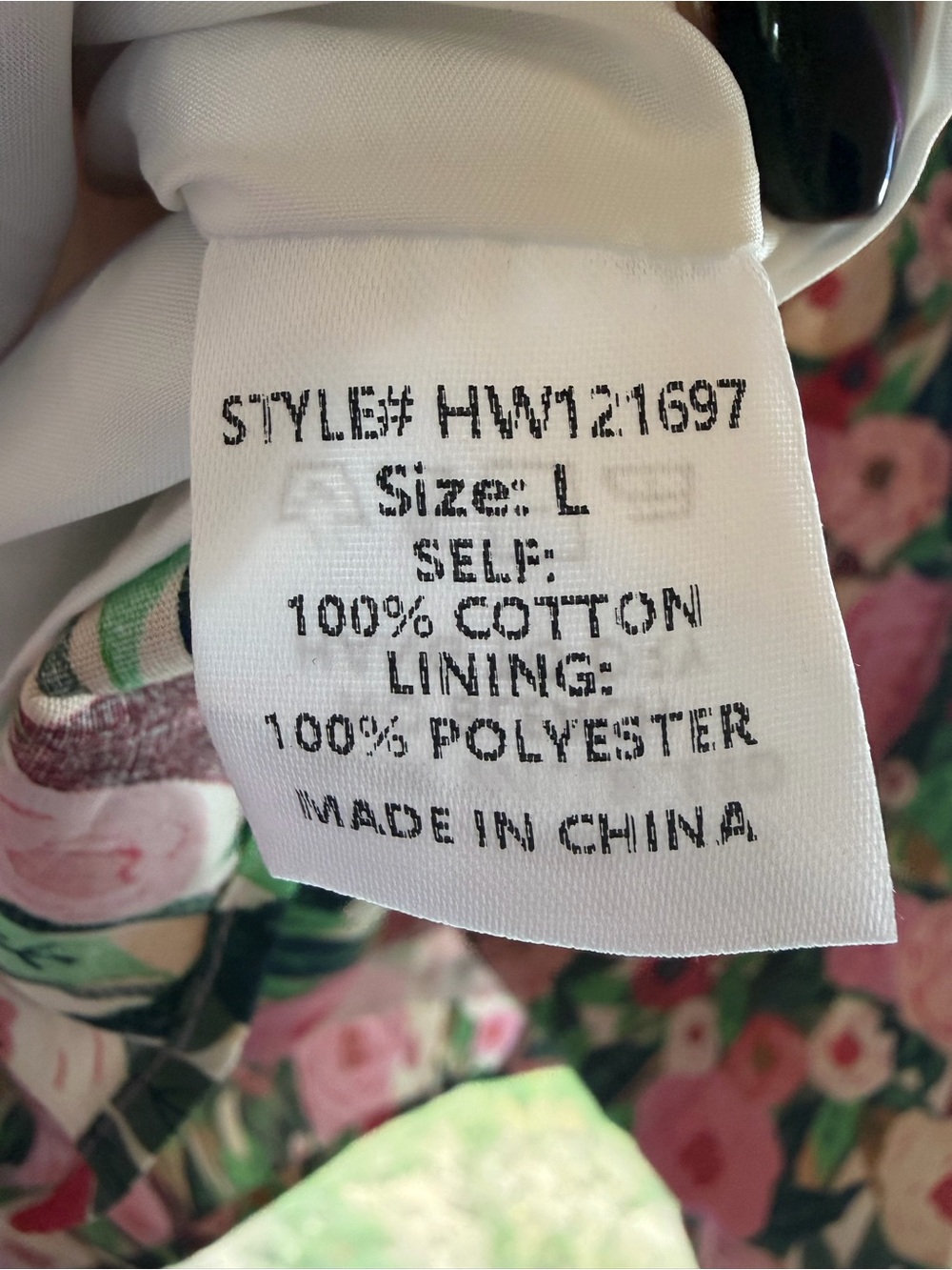 Shop the Mint | Floral Pink & Green Tie-Front Dress - Picture 7 of 10